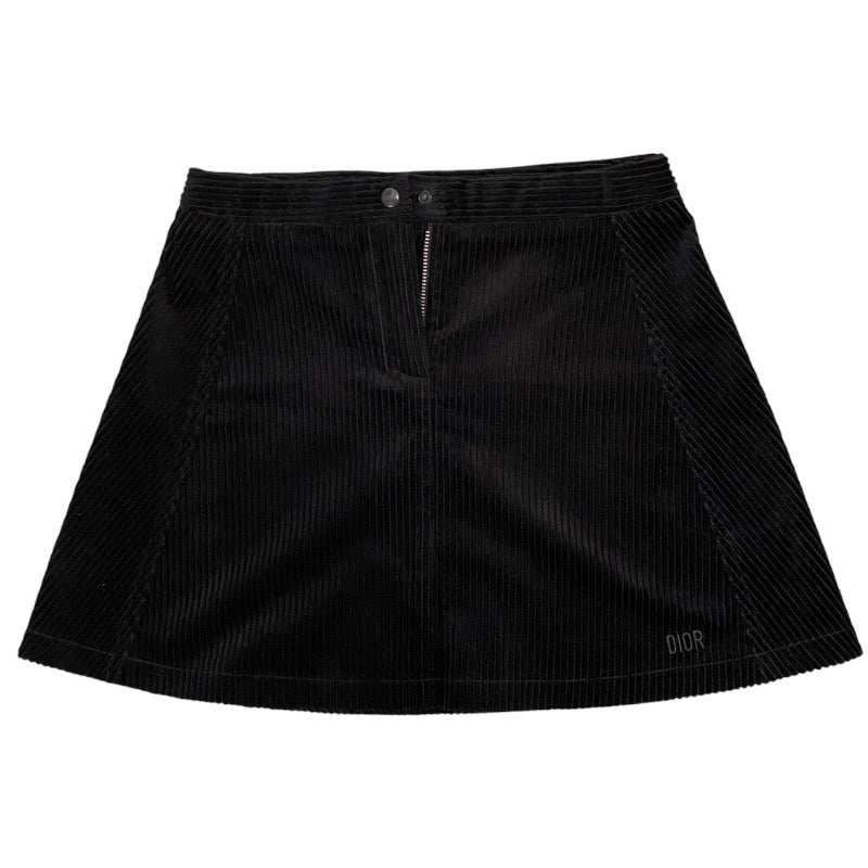 【Christian Dior】クリスチャンディオール 1WBM11SKTA スカート コットン キッズ キッズ 子供 黒 サイズ10