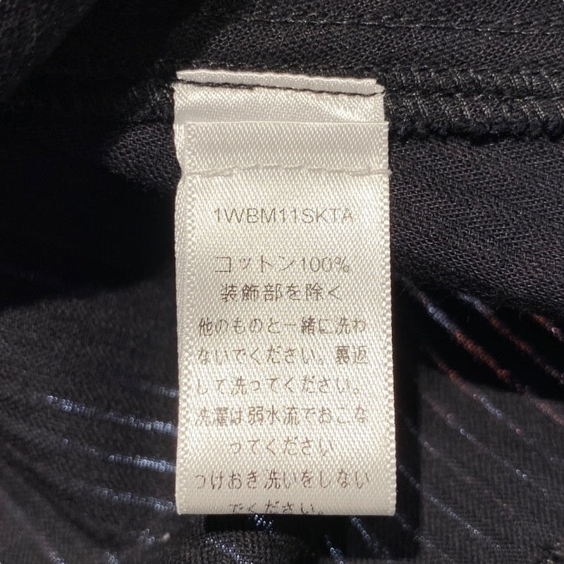 【Christian Dior】クリスチャンディオール 1WBM11SKTA スカート コットン キッズ キッズ 子供 黒 サイズ10