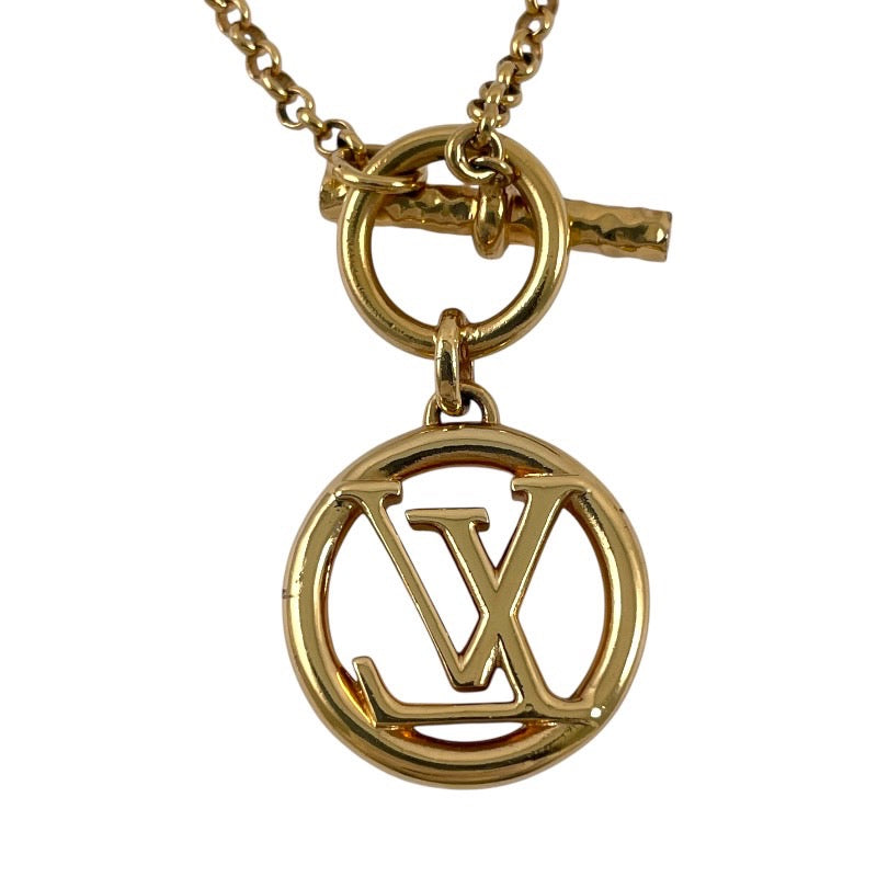 【LOUIS VUITTON】ルイ・ヴィトン コリエ ベイビー ルイーズ M00598 ネックレス メンズ ゴールド LV レディース