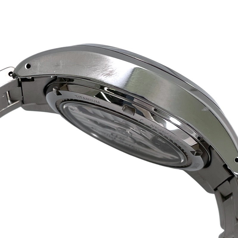 【Grand Seiko】グランドセイコー スプリングドライブ SBGA211 9R65-0AE0 腕時計 チタン メンズ ヘリテージコレクション 自動巻き 雪白