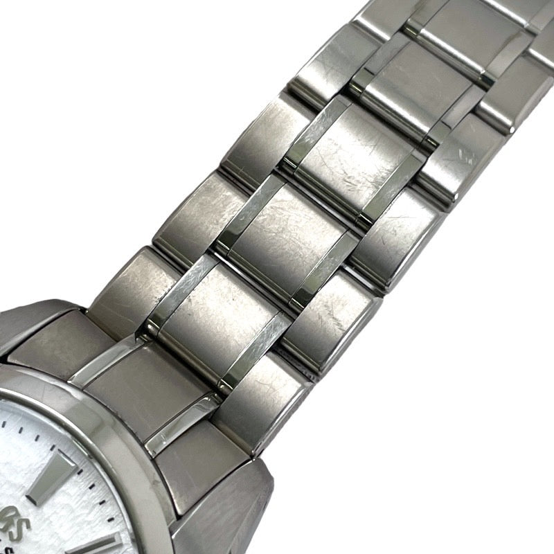 【Grand Seiko】グランドセイコー スプリングドライブ SBGA211 9R65-0AE0 腕時計 チタン メンズ ヘリテージコレクション 自動巻き 雪白