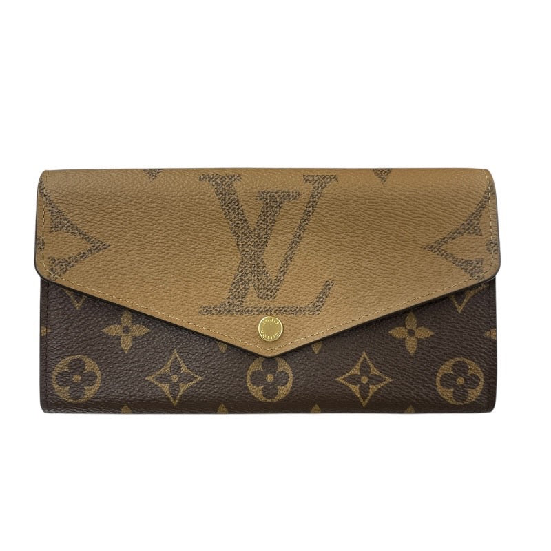 【LOUIS VUITTON】ルイ・ヴィトン ポルトフォイユ サラ M80726 長財布 レディース モノグラム ジャイアント リバース