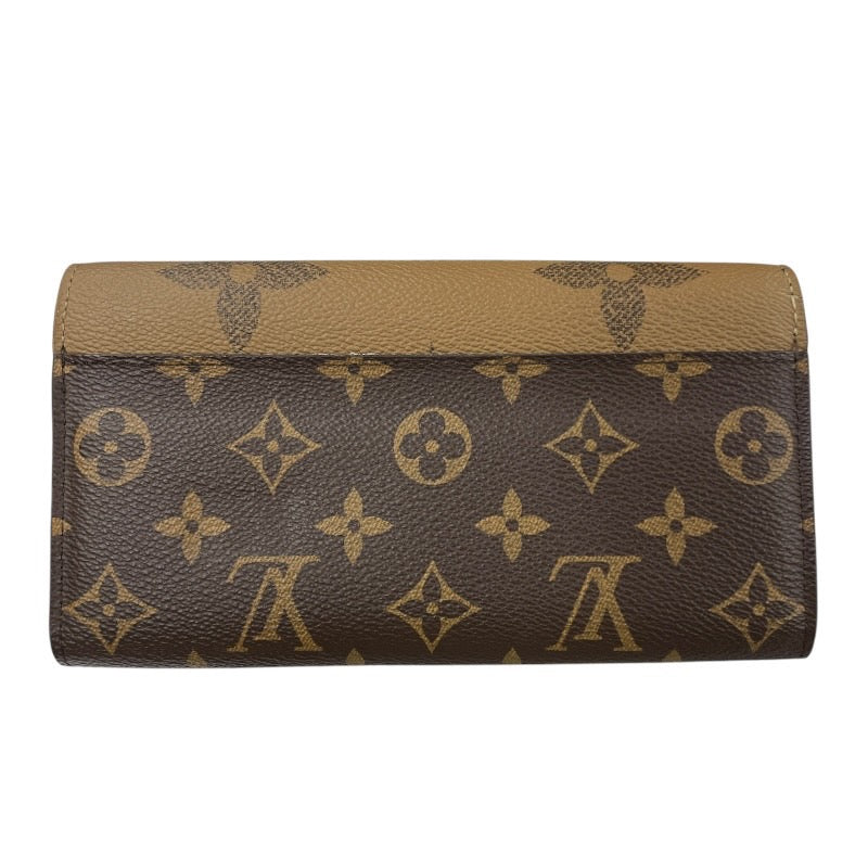 【LOUIS VUITTON】ルイ・ヴィトン ポルトフォイユ サラ M80726 長財布 レディース モノグラム ジャイアント リバース