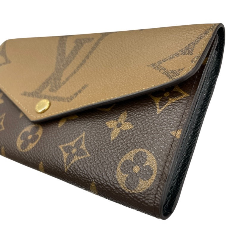 【LOUIS VUITTON】ルイ・ヴィトン ポルトフォイユ サラ M80726 長財布 レディース モノグラム ジャイアント リバース