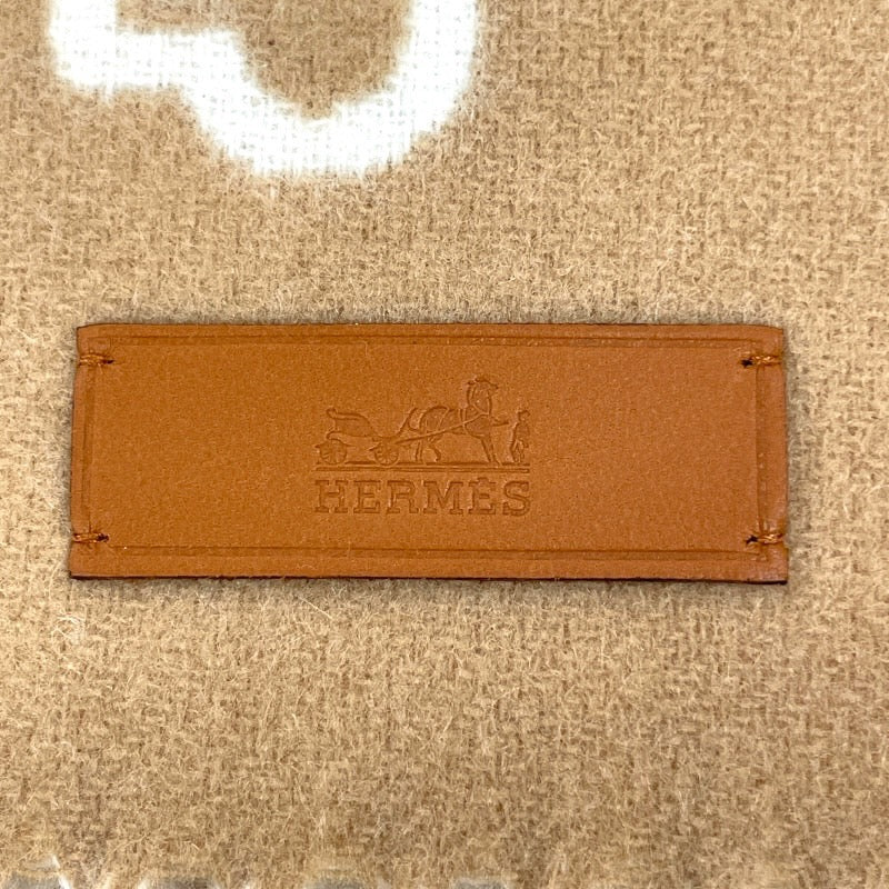 【HERMES】エルメス カザック キーコレクション マフラー カシミヤ レディース カシミア100% ベージュ 未使用品