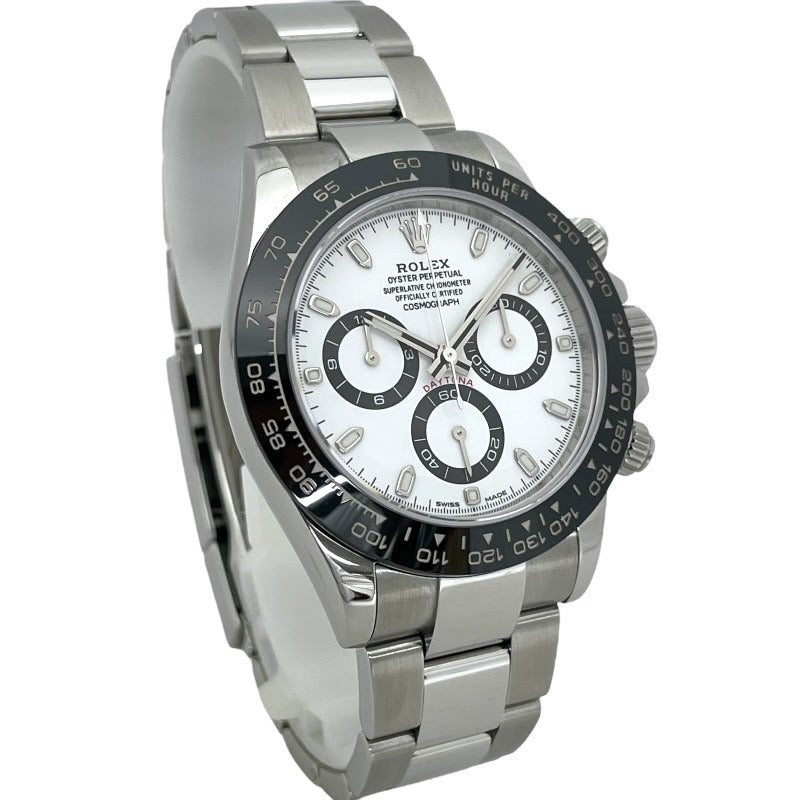 【ROLEX】ロレックス コスモグラフ デイトナ 116500LN 腕時計 ステンレススチール メンズ ランダム番 2017年ギャラ 白文字盤 ホワイト 自動巻き クロノグラフ