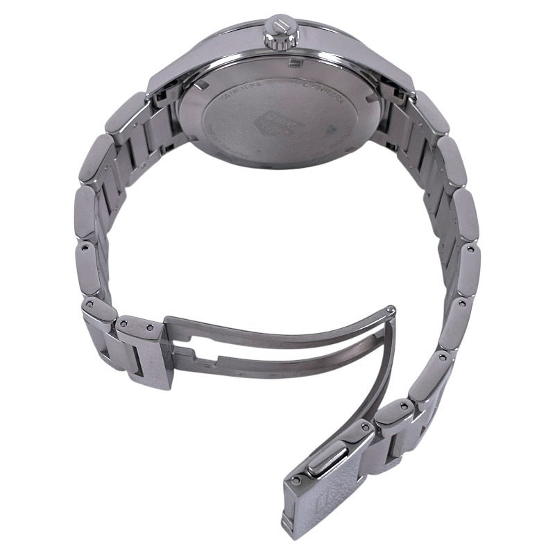 【TAG HEUER】タグホイヤー カレラ 39mm WAR1112.BA0601 腕時計 ステンレススチール メンズ デイト クォーツ ブルー 青文字盤