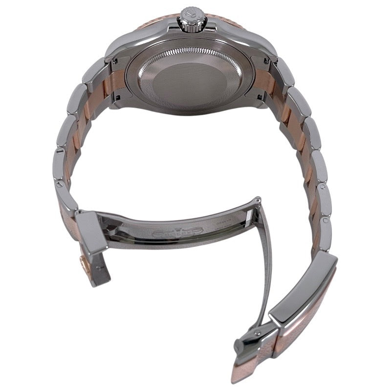 【ROLEX】ロレックス ヨットマスター 126621 腕時計 SS/PG メンズ ランダム番 2021年ギャラ チョコレート文字盤 自動巻き