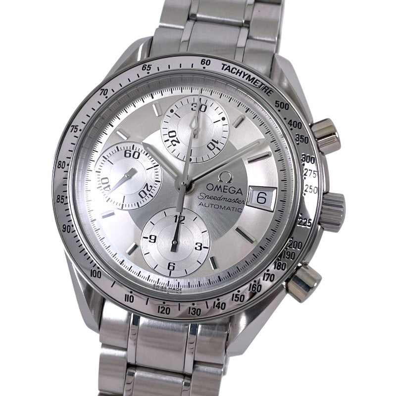 【OMEGA】オメガ スピードマスター デイト 3513.30 腕時計 ステンレススチール メンズ 自動巻き シルバー文字盤 クロノグラフ