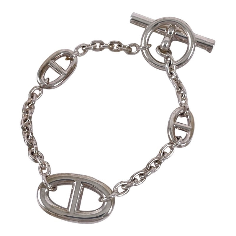 【HERMES】エルメス シェーヌダンクル ファランドール ブレスレット シルバー925 レディース LG メンズ チェーン