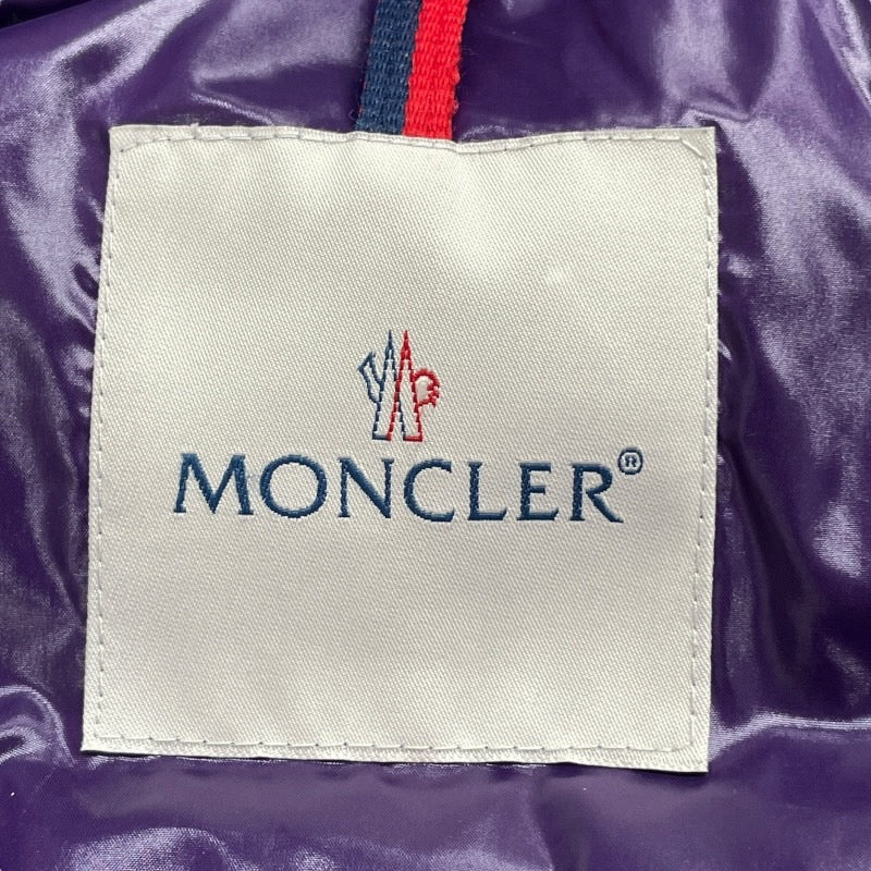 【MONCLER】モンクレール TIB 68950 ダウンベスト ナイロン メンズ サイズ00 紫 パープル チブ スープリームス