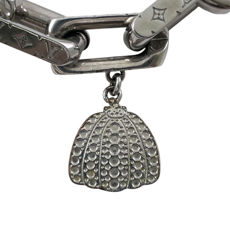 【LOUIS VUITTON】ルイ・ヴィトン ブラスレ モノグラム チェーン M0976L ブレスレット メンズ インフィニティ ドット 草間彌生