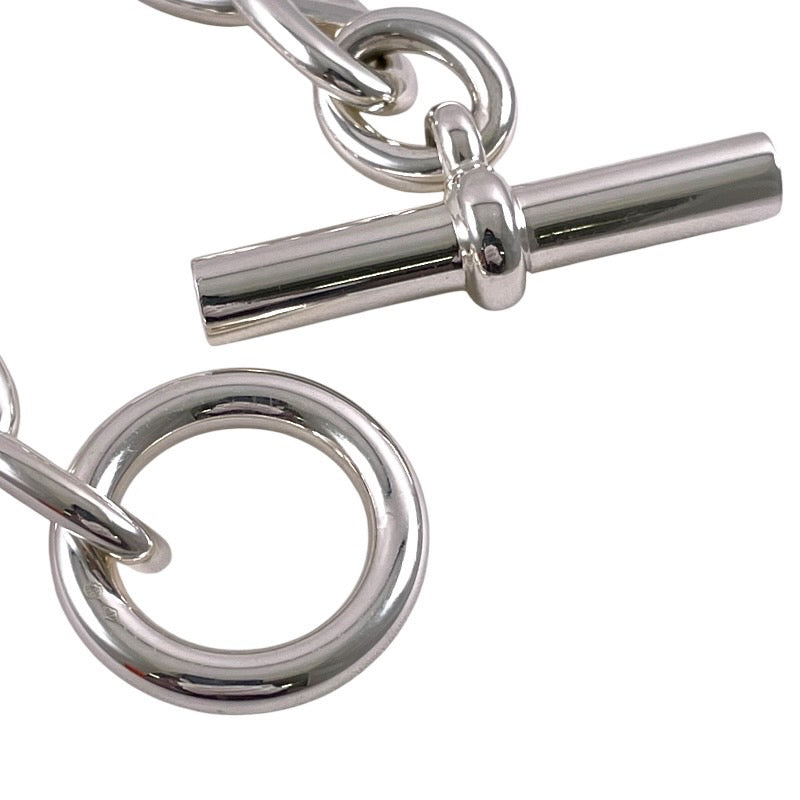 【HERMES】エルメス シェーヌダンクルTGM ブレスレット シルバー925 メンズ 11コマ 鎖 チェーン レディース