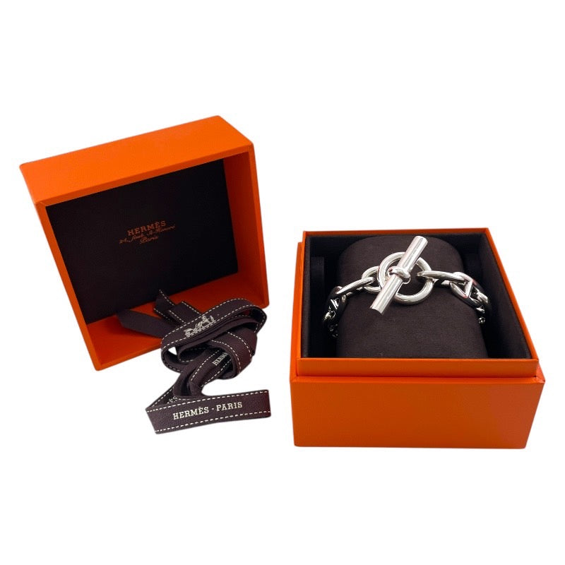【HERMES】エルメス シェーヌダンクルTGM ブレスレット シルバー925 メンズ 11コマ 鎖 チェーン レディース