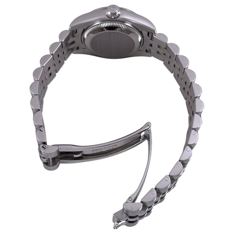 【ROLEX】ロレックス デイトジャスト26 179174NGR 腕時計 SS/WG レディース Z番 2007年ギャラ シェル ルビー