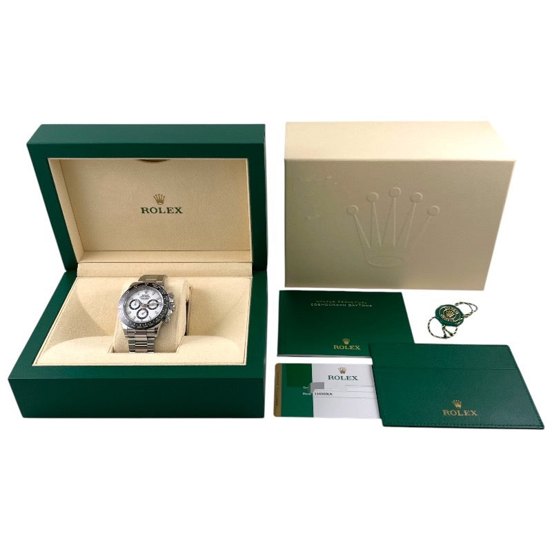 【ROLEX】ロレックス コスモグラフ デイトナ 116500LN 腕時計 ステンレススチール メンズ ランダム番 2019年ギャラ 白文字盤 ホワイト 自動巻き