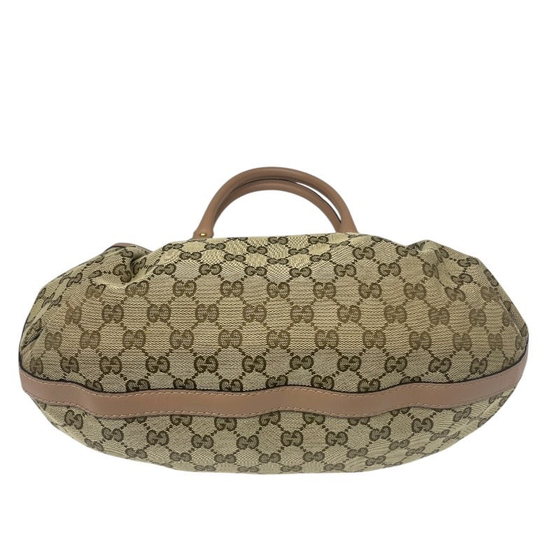 【GUCCI】グッチ スカーレット 269953 トートバッグ GGキャンバス レディース GGスタッズ ハンド ピンク ベージュ