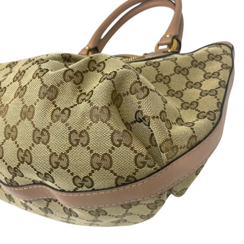【GUCCI】グッチ スカーレット 269953 トートバッグ GGキャンバス レディース GGスタッズ ハンド ピンク ベージュ