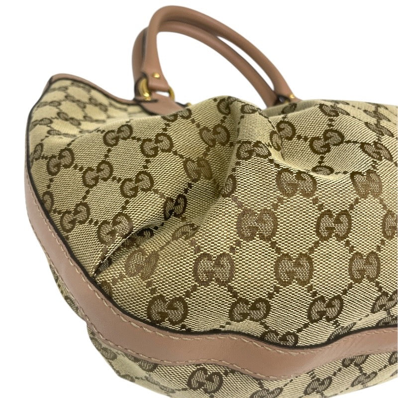 【GUCCI】グッチ スカーレット 269953 トートバッグ GGキャンバス レディース GGスタッズ ハンド ピンク ベージュ