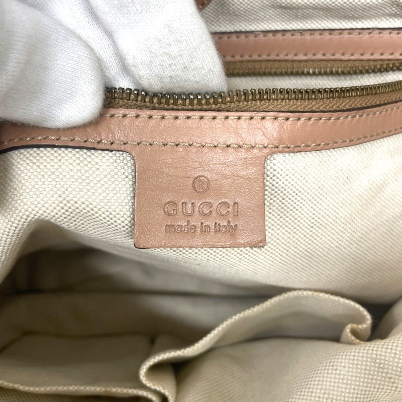 【GUCCI】グッチ スカーレット 269953 トートバッグ GGキャンバス レディース GGスタッズ ハンド ピンク ベージュ