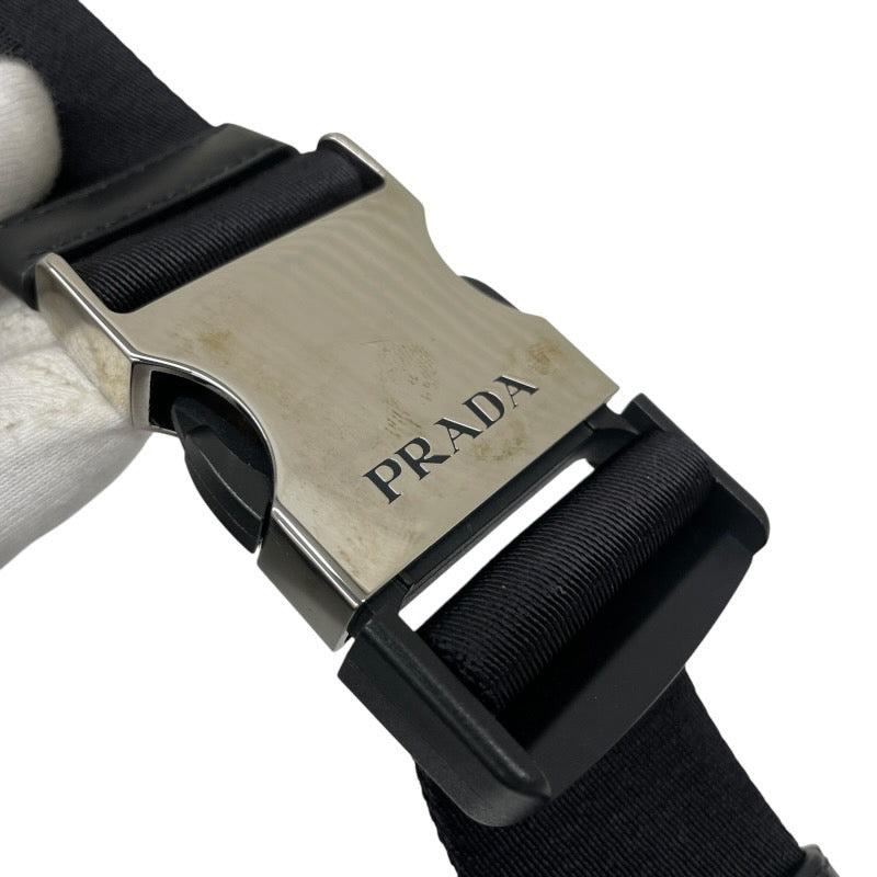 【PRADA】プラダ ボディバッグ 2VZ092 ボディバッグ ナイロン メンズ ショルダー 黒 ブラック Re-nylon リナイロン