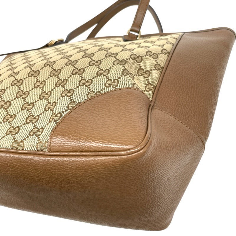 【GUCCI】グッチ ブリーライン 449242 トートバッグ GGキャンバス レディース ハンド ベージュ ブラウン