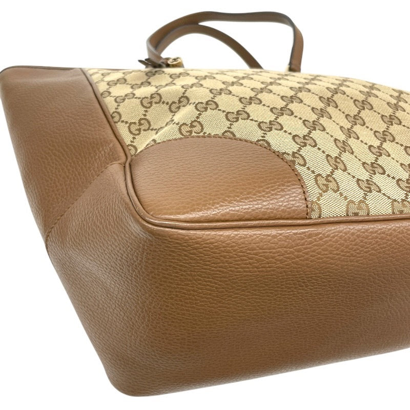 【GUCCI】グッチ ブリーライン 449242 トートバッグ GGキャンバス レディース ハンド ベージュ ブラウン