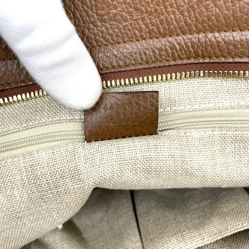 【GUCCI】グッチ ブリーライン 449242 トートバッグ GGキャンバス レディース ハンド ベージュ ブラウン