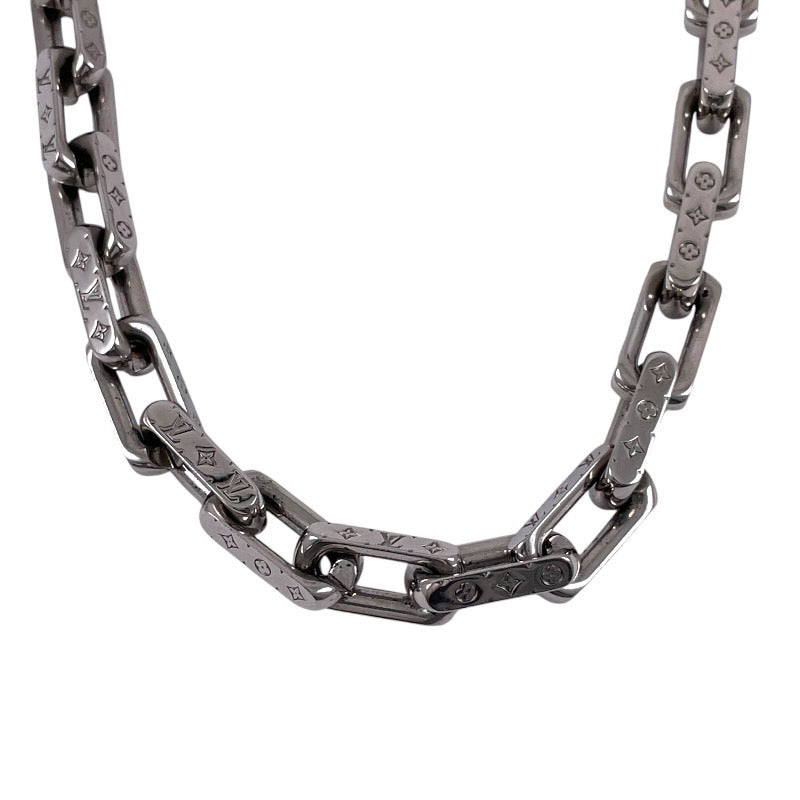 【LOUIS VUITTON】ルイ・ヴィトン コリエ チェーン モノグラム M64196 ネックレス メンズ 鎖