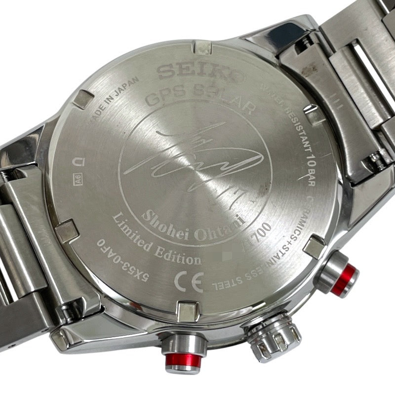 【SEIKO】セイコー アストロン SBXC017 5X53-0AF0 腕時計 ステンレススチール メンズ 大谷翔平 2019 1700本限定 GPSソーラー