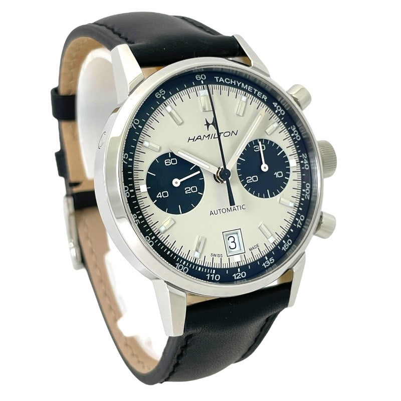 【HAMILTON】ハミルトン アメリカン クラシック H38416711 腕時計 ステンレススチール メンズ イントラマティック オート クロノ 自動巻き H384160