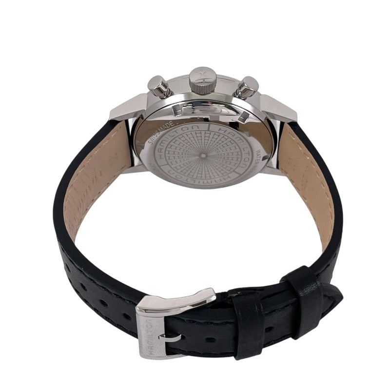 【HAMILTON】ハミルトン アメリカン クラシック H38416711 腕時計 ステンレススチール メンズ イントラマティック オート クロノ 自動巻き H384160