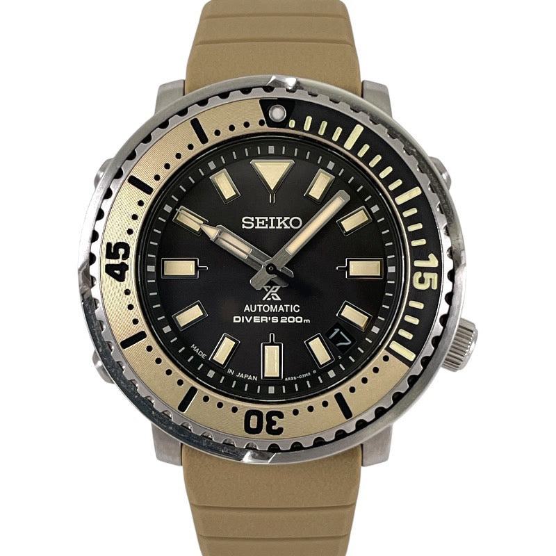 【SEIKO】セイコー プロスペックス ダイバー サファリ SBDY089 4R35-04R0 腕時計 ステンレススチール メンズ スキューバ 200m オートマティック 自動巻き ラバー