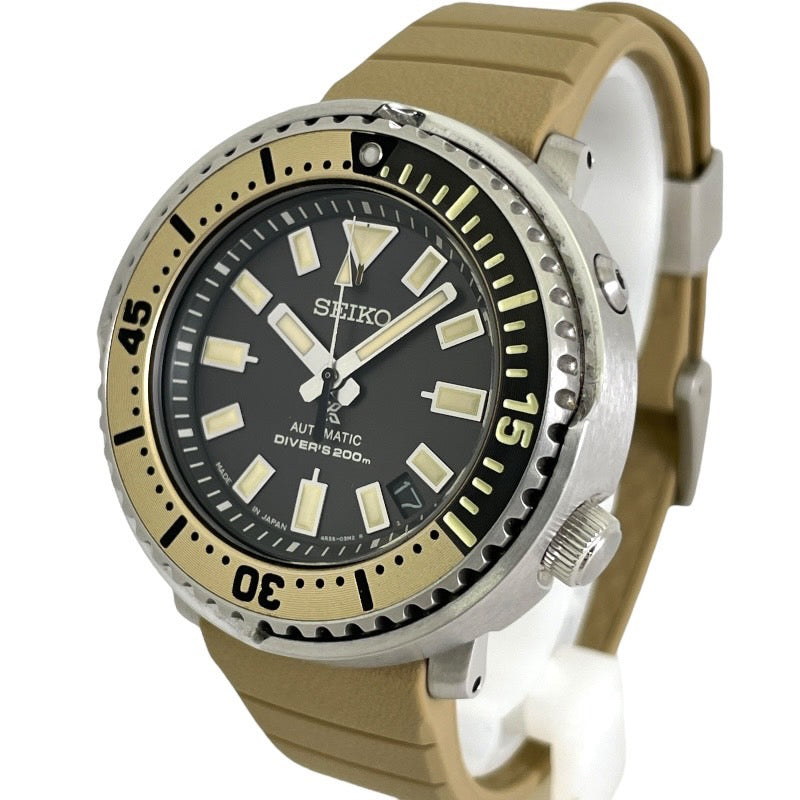 【SEIKO】セイコー プロスペックス ダイバー サファリ SBDY089 4R35-04R0 腕時計 ステンレススチール メンズ スキューバ 200m オートマティック 自動巻き ラバー