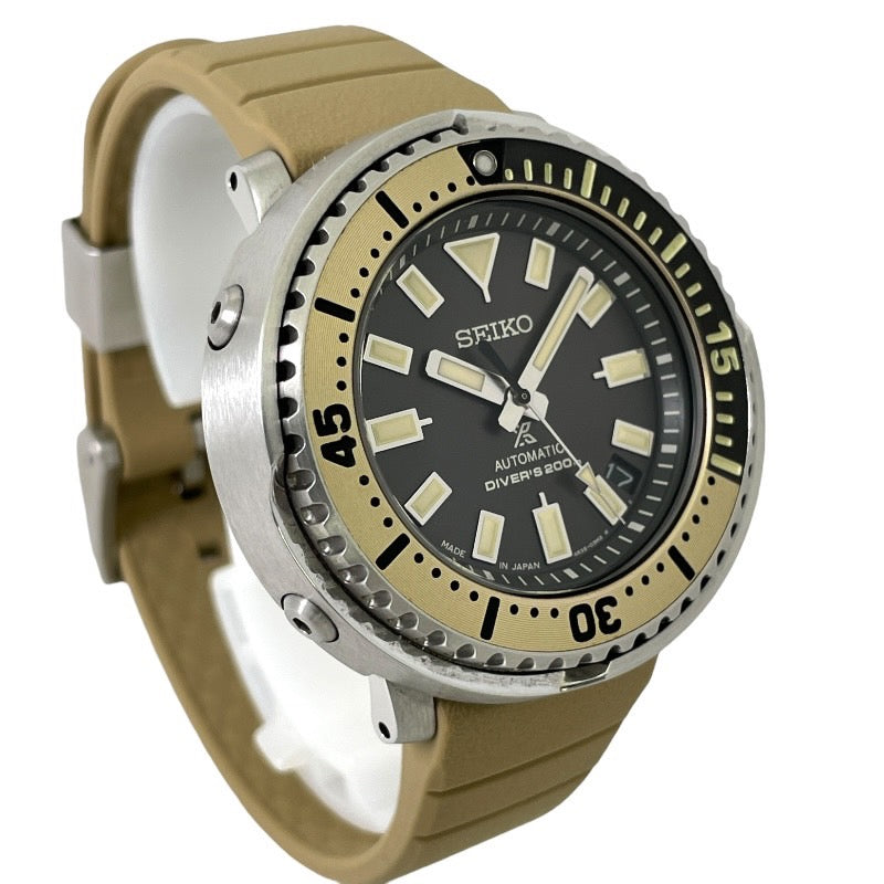 【SEIKO】セイコー プロスペックス ダイバー サファリ SBDY089 4R35-04R0 腕時計 ステンレススチール メンズ スキューバ 200m オートマティック 自動巻き ラバー