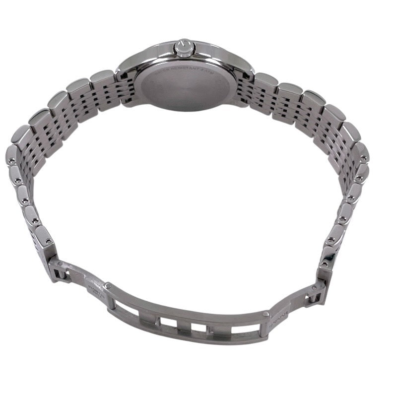 【GUCCI】グッチ Gタイムレス 12PD 126.5 腕時計 ステンレススチール レディース ピンクシェル ダイヤモンド GG文字盤