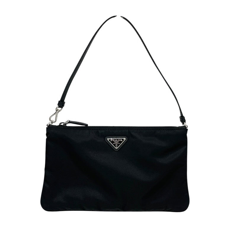 PRADA】プラダ ミニバッグ 1NI545 ポーチ レディース ナイロン 黒 