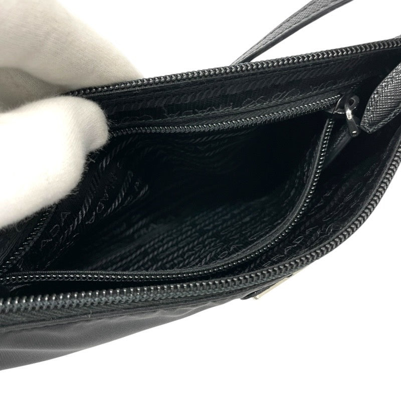 【PRADA】プラダ ミニバッグ 1NI545 ポーチ レディース ナイロン 黒 ブラック リナイロン Re-nylon
