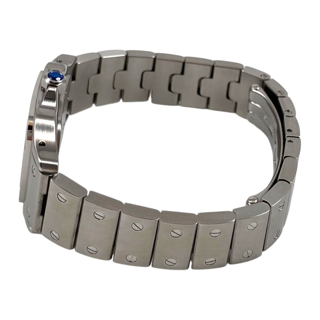 【CARTIER】カルティエ サントスガルベSM W20056D6 腕時計 ステンレススチール レディース クォーツ