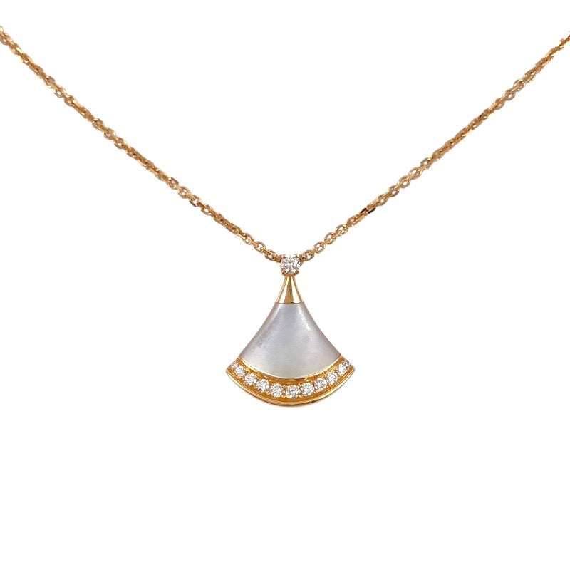 【中古】【BVLGARI】ブルガリ ディーヴァドリーム ネックレス K18ピンクゴールド レディース