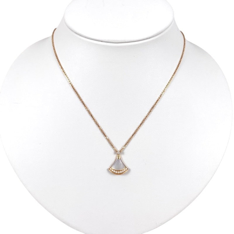 【中古】【BVLGARI】ブルガリ ディーヴァドリーム ネックレス K18ピンクゴールド レディース