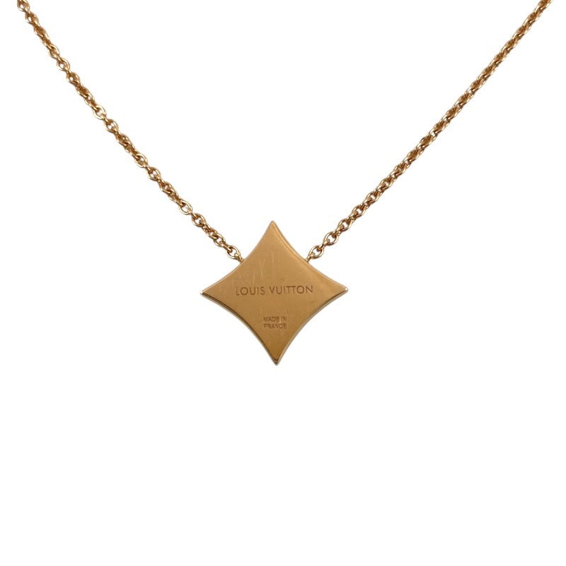 【LOUIS VUITTON】ルイ・ヴィトン パンダンティフ・スターナクレ ネックレス K18ピンクゴールド レディース 750 シェル
