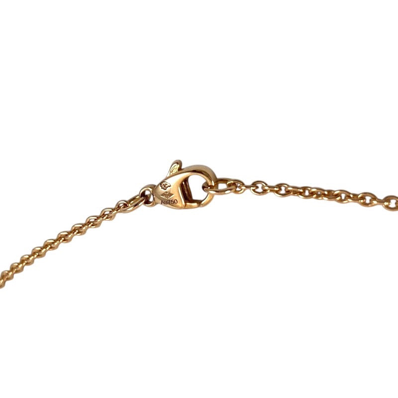 【LOUIS VUITTON】ルイ・ヴィトン パンダンティフ・スターナクレ ネックレス K18ピンクゴールド レディース 750 シェル
