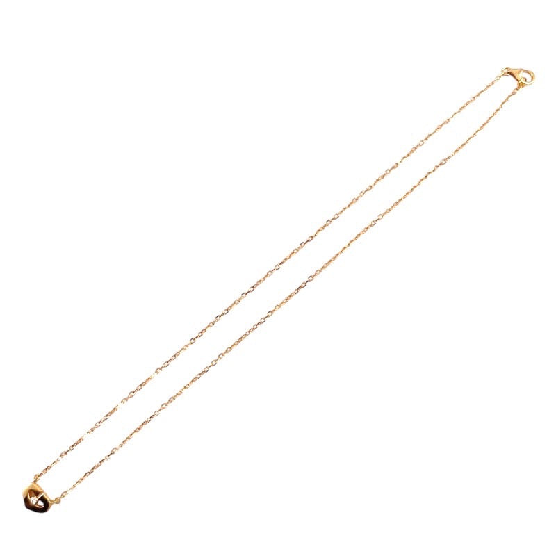 【CARTIER】カルティエ Cハート ネックレス K18ピンクゴールド レディース 750 ダイヤモンド
