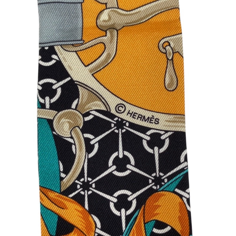 【HERMES】エルメス 朝の散歩 スカーフ シルク レディース ツイリー