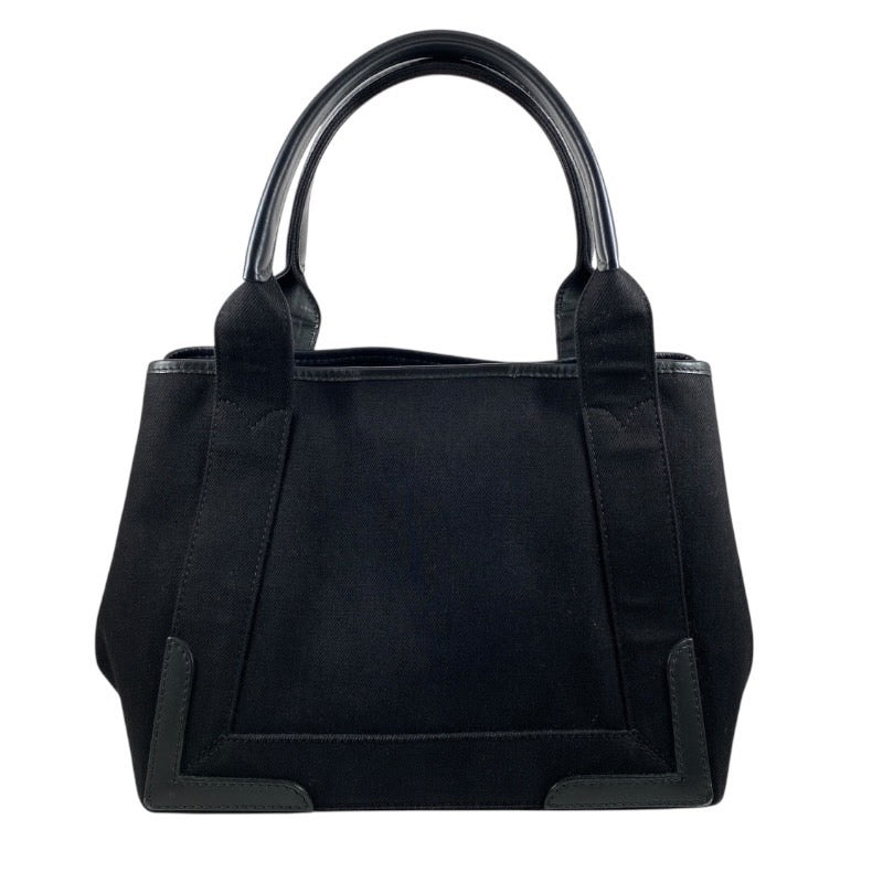 【BALENCIAGA】バレンシアガ カバスS 339933 9DH1N ハンドバッグ コットンキャンバス レディース ポーチ付き トート 黒 ブラック