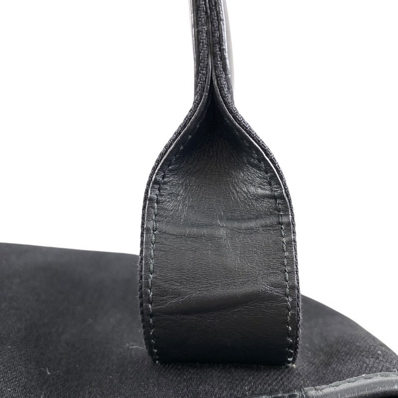 【BALENCIAGA】バレンシアガ カバスS 339933 9DH1N ハンドバッグ コットンキャンバス レディース ポーチ付き トート 黒 ブラック
