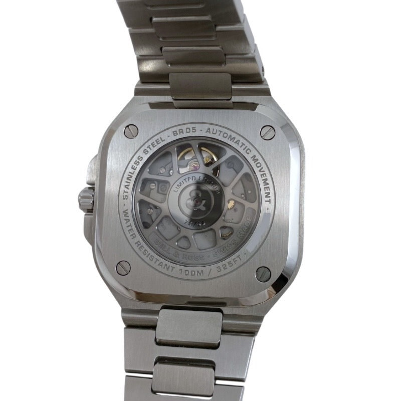 【Bell&Ross】ベル&ロス BR05 GMT AMBER BR05G-CH-ST/SST 腕時計 ステンレススチール メンズ 自動巻き アンバー ブラウン