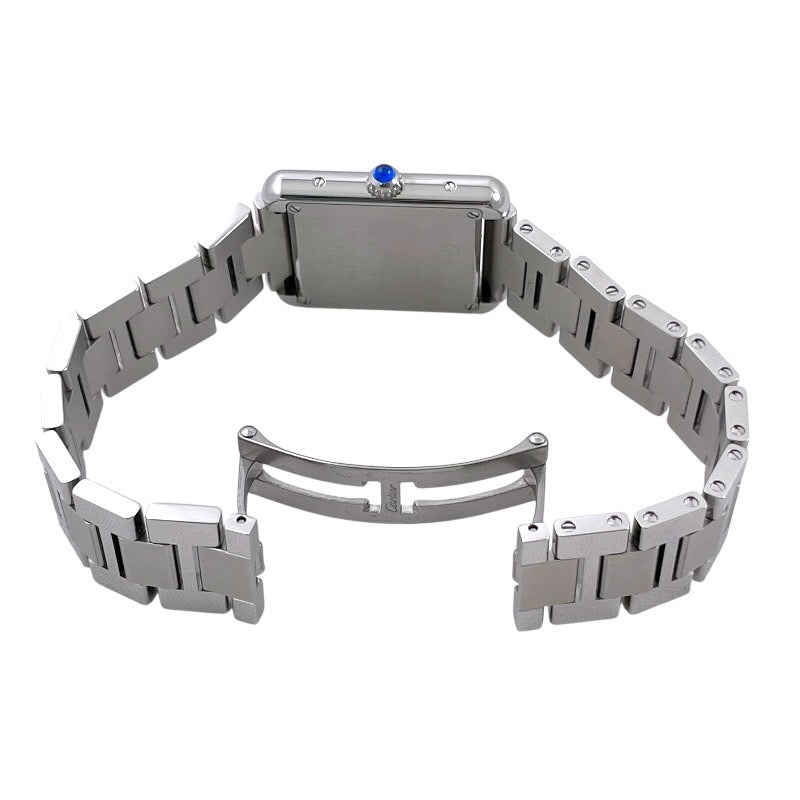 CARTIER カルティエ タンクソロSM W5200013 腕時計 ステンレススチール シルバー【中古】 メンズ