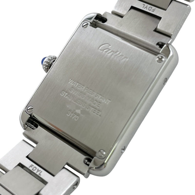 CARTIER カルティエ タンクソロSM W5200013 腕時計 ステンレススチール シルバー【中古】 メンズ